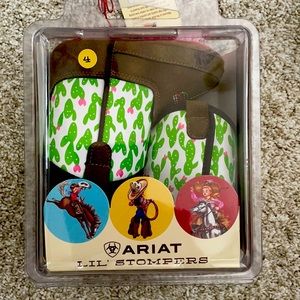NWT Size 4 Ariat Baby Girl Cowboy Boots